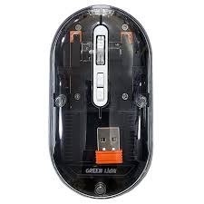 ماوس بیسیم گرین لاین مدل transparent mouse lite