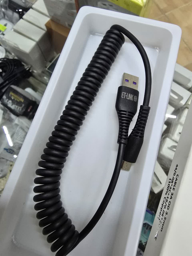 کابل فنری USB TO MICRO برند مستر MASTER