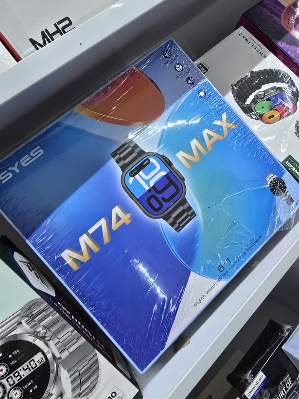 ساعت هوشمند به همراه ساعت آنالوگ مجموع دو عددی M74 MAX