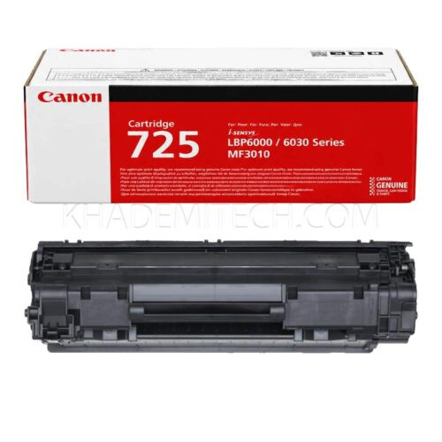 کارتریج کانن مدل 725 Canon طرح درجه یک