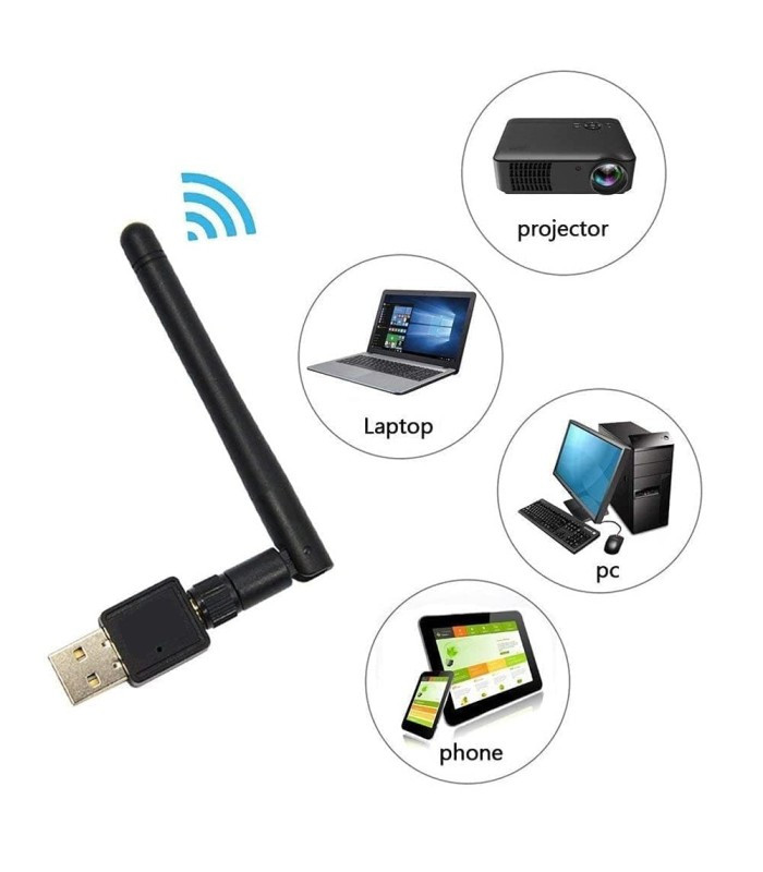دانگل وای فای USB کارت شبکه وایرلس DETEX+ DUA-30