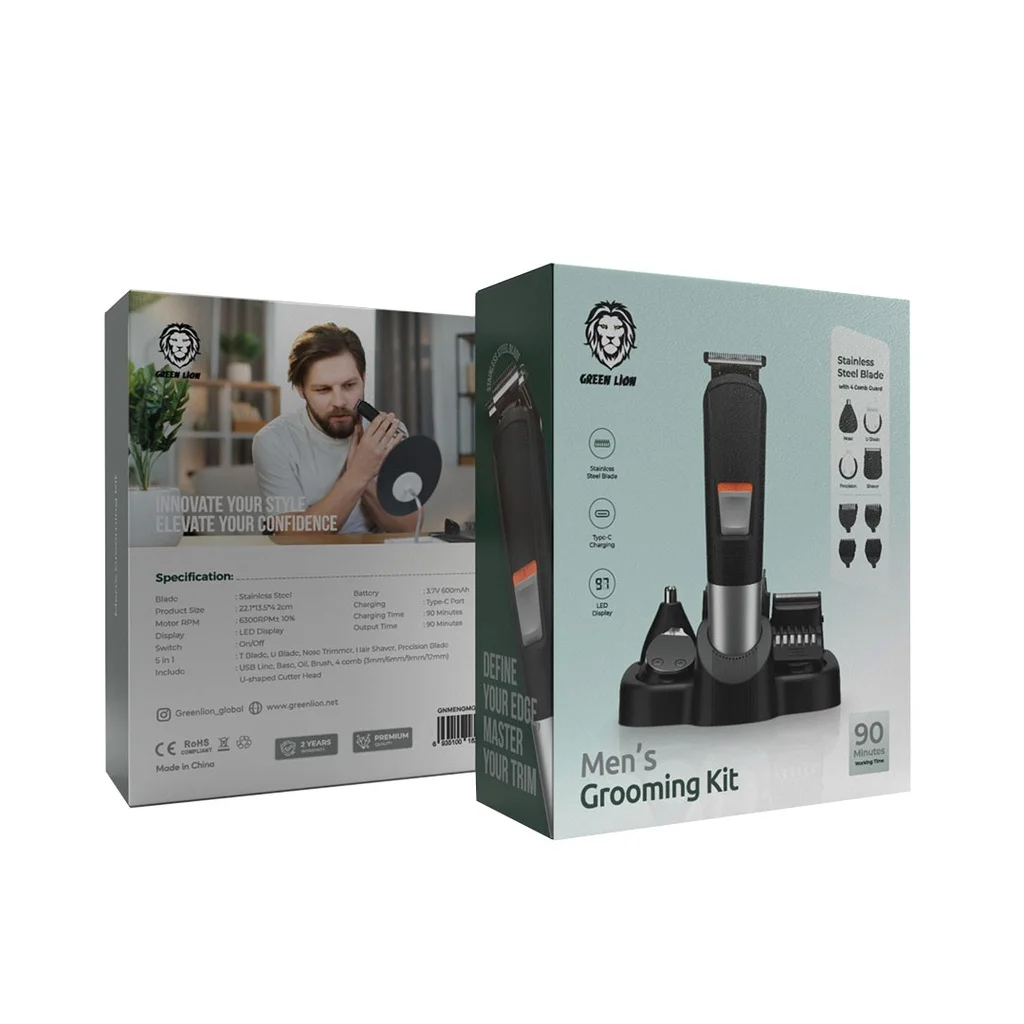 green lion 5 in 1 ماشین اصلاح سر و صورت