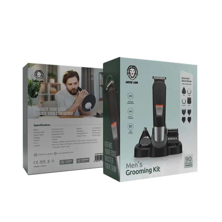 green lion 5 in 1 ماشین اصلاح سر و صورت
