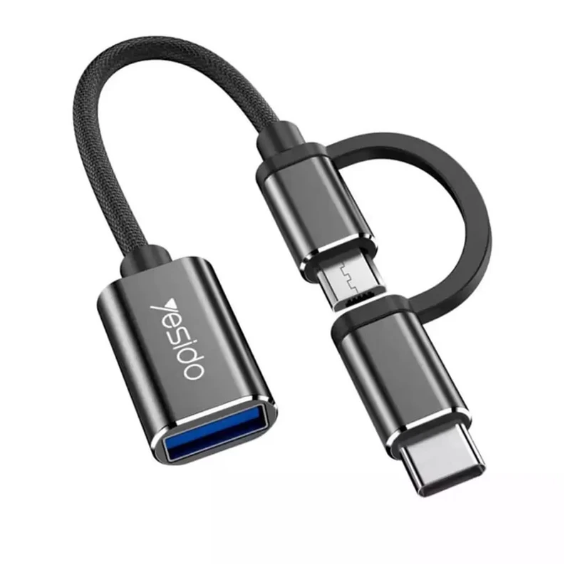 مبدل  OTG USB-C به microUSB یسیدو مدل GS02